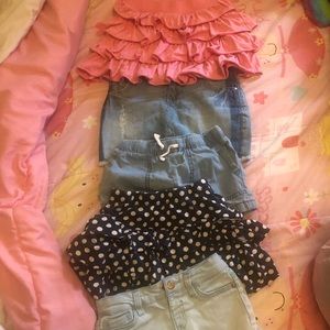 Girls summer bottoms